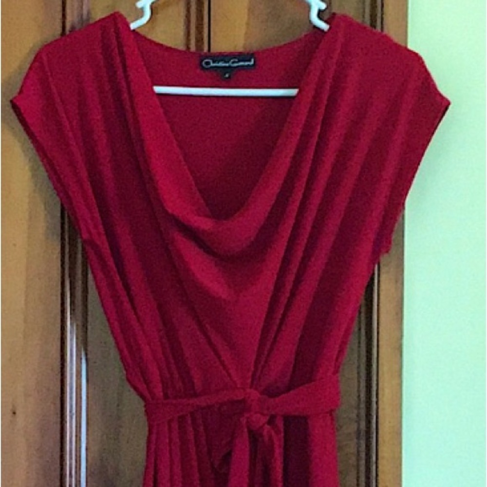Red dress